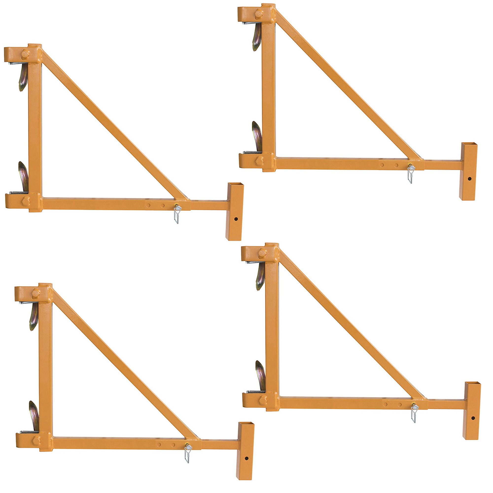 Buffalo Tool Pro-Series, Adjustable Outrigger 4 Pc Set, Adjusts 18in. to 3in., Model# GSAOSET